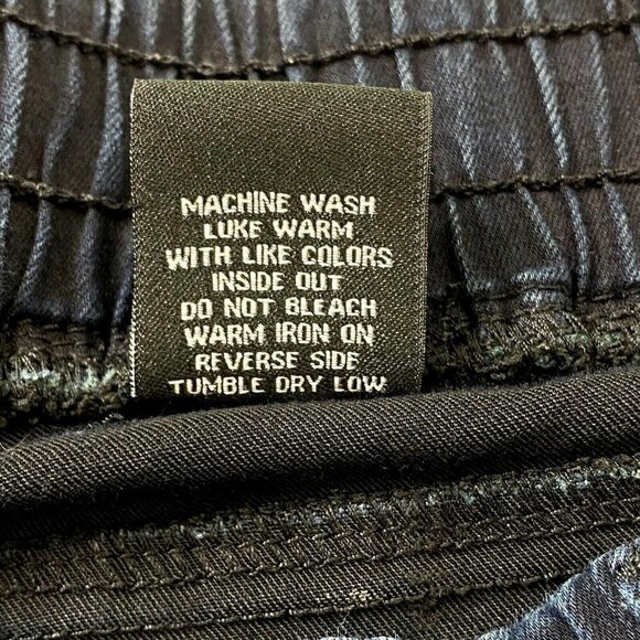 VIP Cargo Jogger Pants Jr size 11/30 PullOn Elastic Waistband Ankle Stretch Blue - Picture 9 of 9